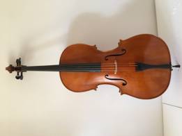 Violoncel A. Stradivari-Davidov galben-usor castaniu, lacuit manual cu serlac-alcool tehnic